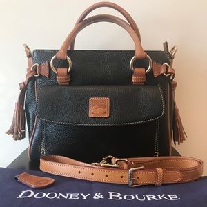 Dooney & Bourke Pebble Leather Satchel